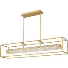  PCDZ148SGD - Dazzle Soft Gold Linear Chandelier