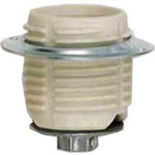  80/1075 - Keyless Threaded Porcelain Socket With Cap And Ring; 1/4 IPS; CSSNP Screw Shell; Glazed; 660W; 250V;