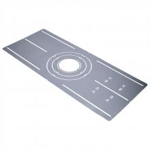  80/867 - Universal New Construction Recessed Downlight Mounting Plate; Flat; 3.5-Inch; 4-Inch; 6-Inch; 8-Inch