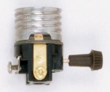  90/1143 - 3 Terminal (2 Circuit) Turn Knob Interior Mechanism With Screw Terminals; 250W; 250V