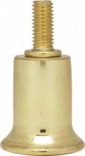  90/142 - Steel Riser; 1/4-27; Brass Plated; 1" Height