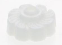  90/822 - Plastic Lock-Up Cap; 1/8 IP; 1" Diameter; White Finish