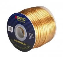  93/165 - Lamp And Lighting Bulk Wire; 16/2 SPT-2 105C; 250 Foot/Spool; Clear Gold