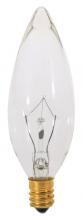  A3620 - 15 Watt BA9 1/2 Incandescent; Clear; 2500 Average rated hours; 114 Lumens; Candelabra base; 130 Volt