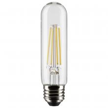  S21865 - 8 Watt T10 LED; Clear; Medium Base; 2700K; 800 Lumens; 120 Volt; 2-Pack