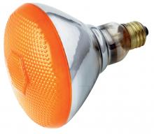  S5003 - 100 Watt BR38 Incandescent; Amber; 2000 Average rated hours; Medium base; 230 Volt