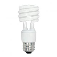  S6278 - 18 Watt; Mini Spiral Compact Fluorescent; 2700K; 82 CRI; Medium base; 120 Volt; 8-pack