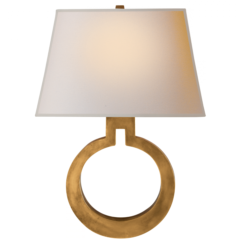 Ring Form Large Wall Sconce