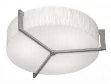  APF1524LAJUDWG-JT - Apex 17'' LED Ceiling - Weathered Grey Finish - Jute Shade