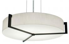  APP1214LAJUDES-JT - Apex 14'' LED Pendant - Espresso Finish - Jute Shade