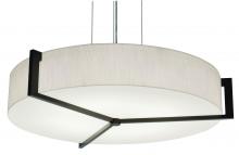  APP1932LAJUDES-JT - Apex 21'' LED Pendant - Espresso Finish - Jute Shade