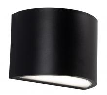  CELW0705LAJUDBK - Celia 05'' Outdoor LED Sconce,120-277V,24W,5 CCT,BK