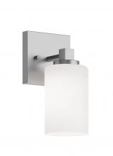  LEOS0509MBSN - Leo 09'' Med Base Sconce,120V,SN