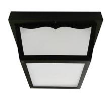  OCFW70050LBK - Olden 10" LED Outdoor Flush Mount