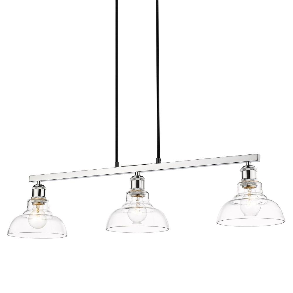 Carver Linear Pendant in Chrome