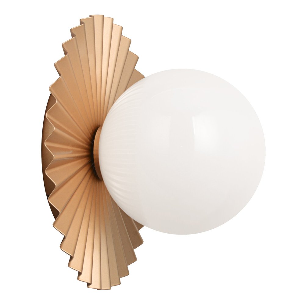 Modern Ruff Wall Sconce/Ceiling Mount