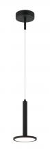 Matteo Lighting C37701MB - 1 LT LED "EXTRATERRESTRIAL" MATTE BLACK PENDANT