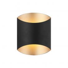 Matteo Lighting S00210MB - Barola Matte Black Vanity