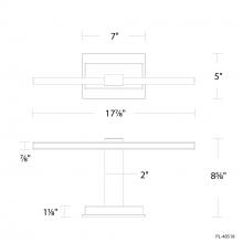  PL-48518-40-BK - Inlet Picture Light