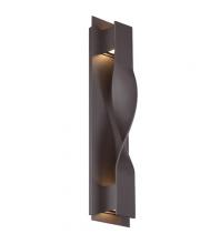  WS-W5620-BZ - Twist Outdoor Wall Sconce Light