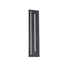  WS-W66226-35-BK - Midnight Outdoor Wall Sconce Light