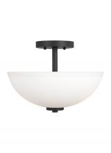  77160-112 - Two Light Semi-Flush Convertible Pendant