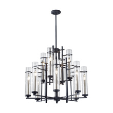 Generation Lighting F2629/8+4AF/BS - Extra Large Chandelier