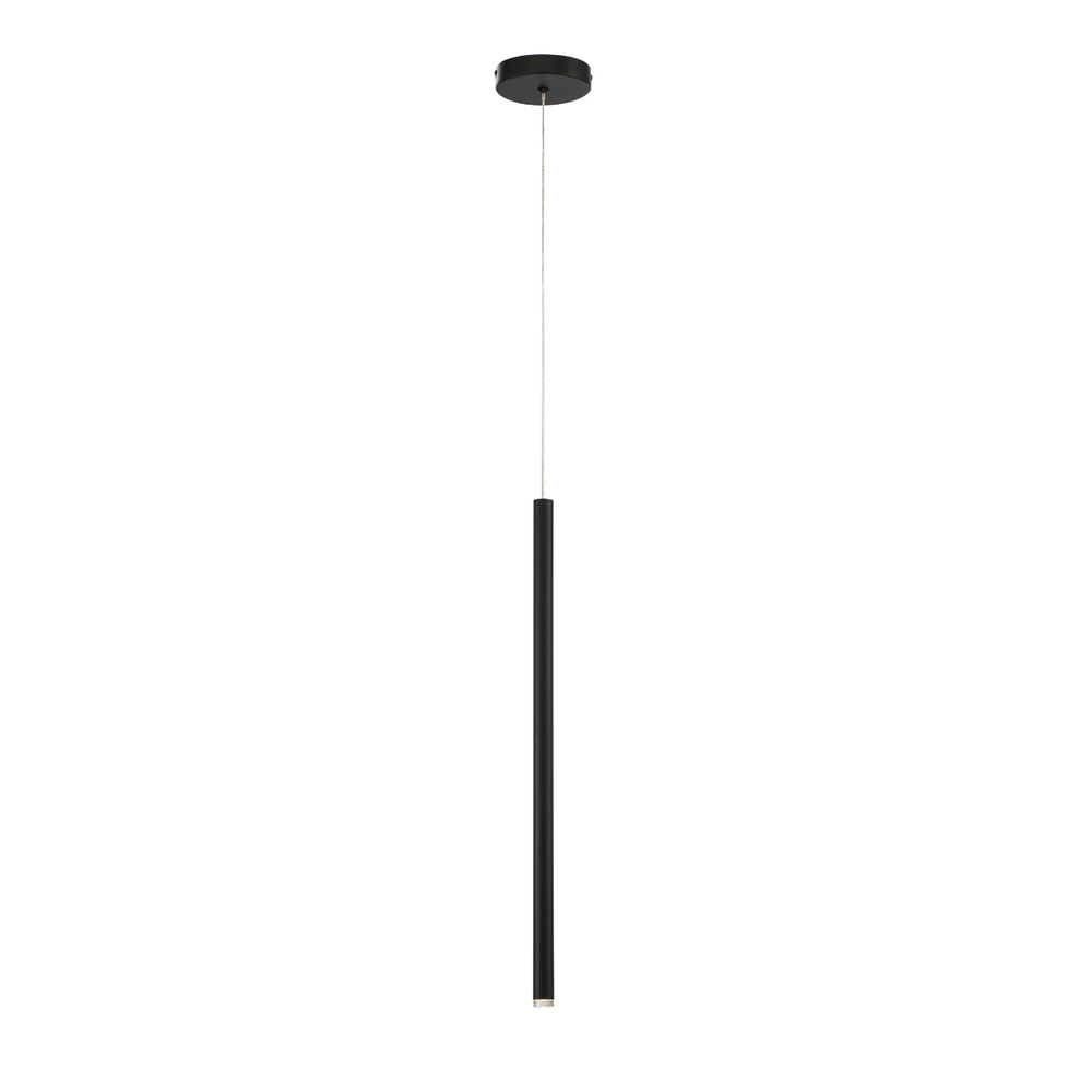 Navada, 1LT LED Pendant, Med, Blk