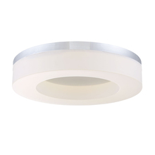  30156-012 - Abell, 1LT LED Flush, Lg, 25w, Chr