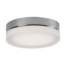  FM3511-CH/FR - Bedford 11-in Chrome/Frosted LED Flush Mount