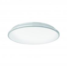  FM43313-WH-5CCT - Brook 13-in White LED Flush Mount