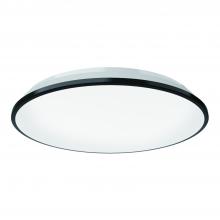  FM43315-BK - Brook 15-in Black LED Flush Mount