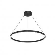  PD87732-BK-UNV-010 - Cerchio 32-in Black LED Pendant