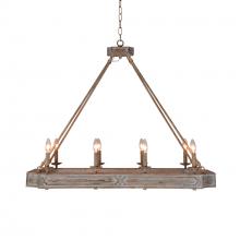  H9104-8 - Charlotte 8-light Long Chandelier