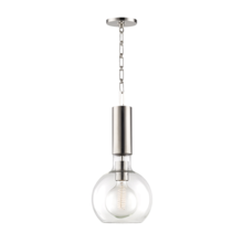 Hudson Valley 1409-PN - 1 LIGHT SMALL PENDANT