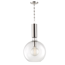 Hudson Valley 1413-PN - 1 LIGHT LARGE PENDANT