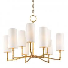  369-AGB - 9 LIGHT CHANDELIER