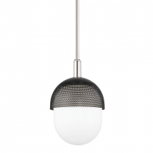  6109-PN/BK - 1 LIGHT SMALL PENDANT