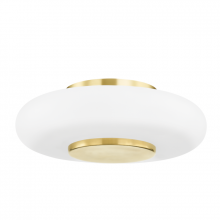 Hudson Valley PI1896501-AGB - 1 LIGHT FLUSH MOUNT