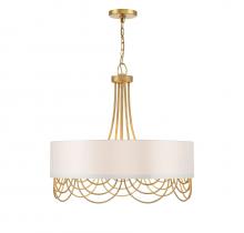  L7-7100-4-260 - Croix 4-Light Pendant in True Gold