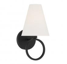 Brechers Lighting Items V6-L9-9150-1-89 - Compton 1-Light Wall Sconce in Matte Black