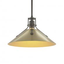 Hubbardton Forge 134550-SKT-MULT-07-86 - Henry Medium Steel Shade Pendant