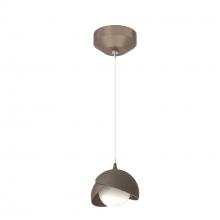  161183-SKT-STND-05-05-GG0711 - Brooklyn Double Shade Low Voltage Mini Pendant