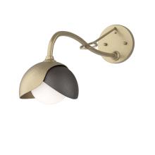 Hubbardton Forge 201377-SKT-84-14-GG0711 - Brooklyn 1-Light Double Shade Long-Arm Sconce