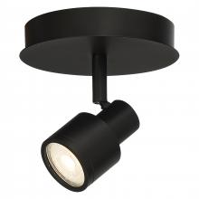  63071LEDDLP-MBL - 1 Light Adjustable LED Flush Mount