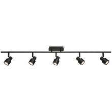  63075LEDDLP-MBL - 5 Light Adjustable LED Track