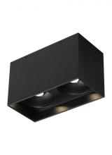 Visual Comfort & Co. Modern Collection 700FMEXOD630BG-LED935 - Exo 6 Dual Flush Mount