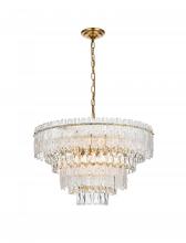  1780D25SG - Emilia 25 inch Chandelier in Satin Gold