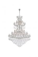  2800G96C/RC - Maria Theresa 84 Light Chrome Chandelier Clear Royal Cut Crystal