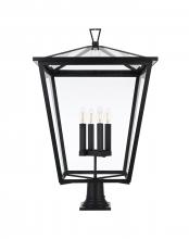  OD334P33BK - Oxford 7 inch Outdoor Pendant in Black